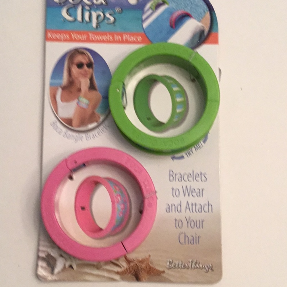 Nova Clips set of 2 wear as a bracelet or chair